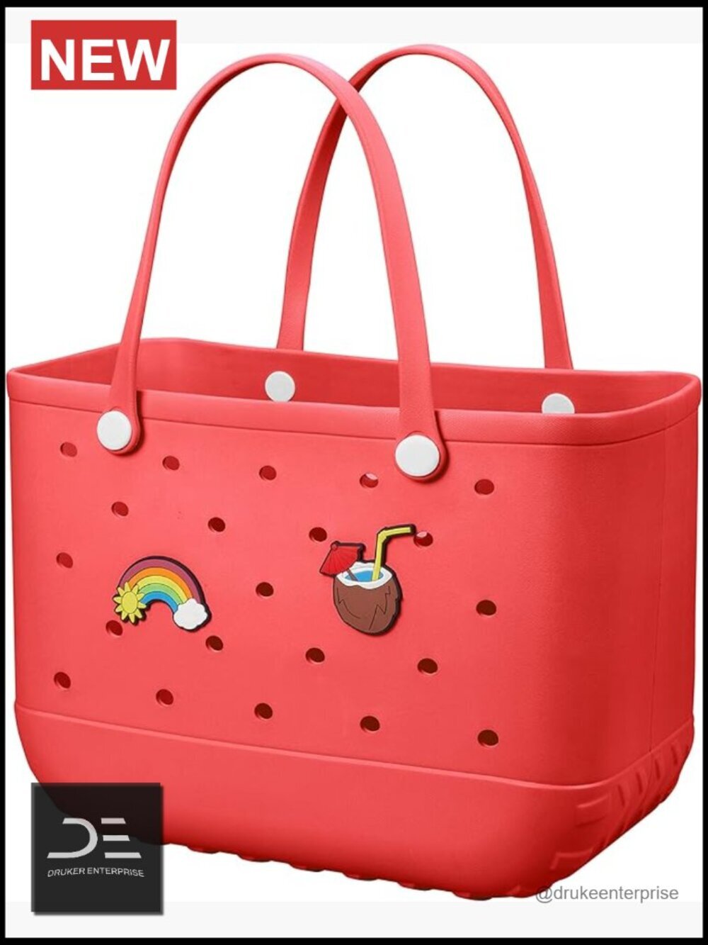 Waterproof EVA Beach Tote Bag Washable Travel Bag for Sports Pool
